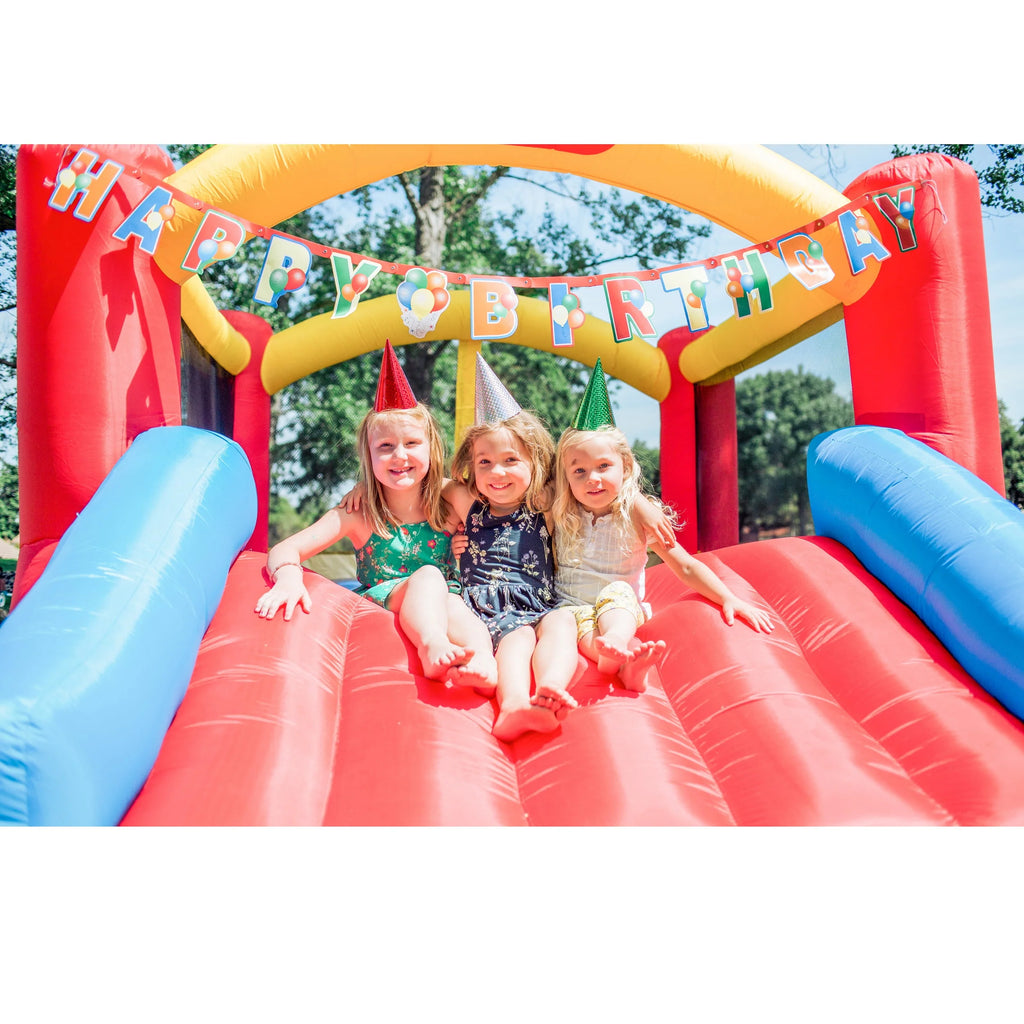 Inflatable Bounce House with Slide and Blower C708688