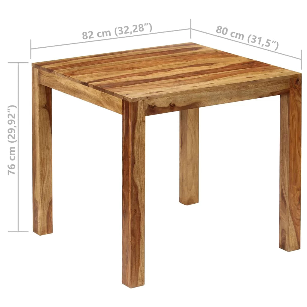 Solid Sheesham Wood Dining Table F55011