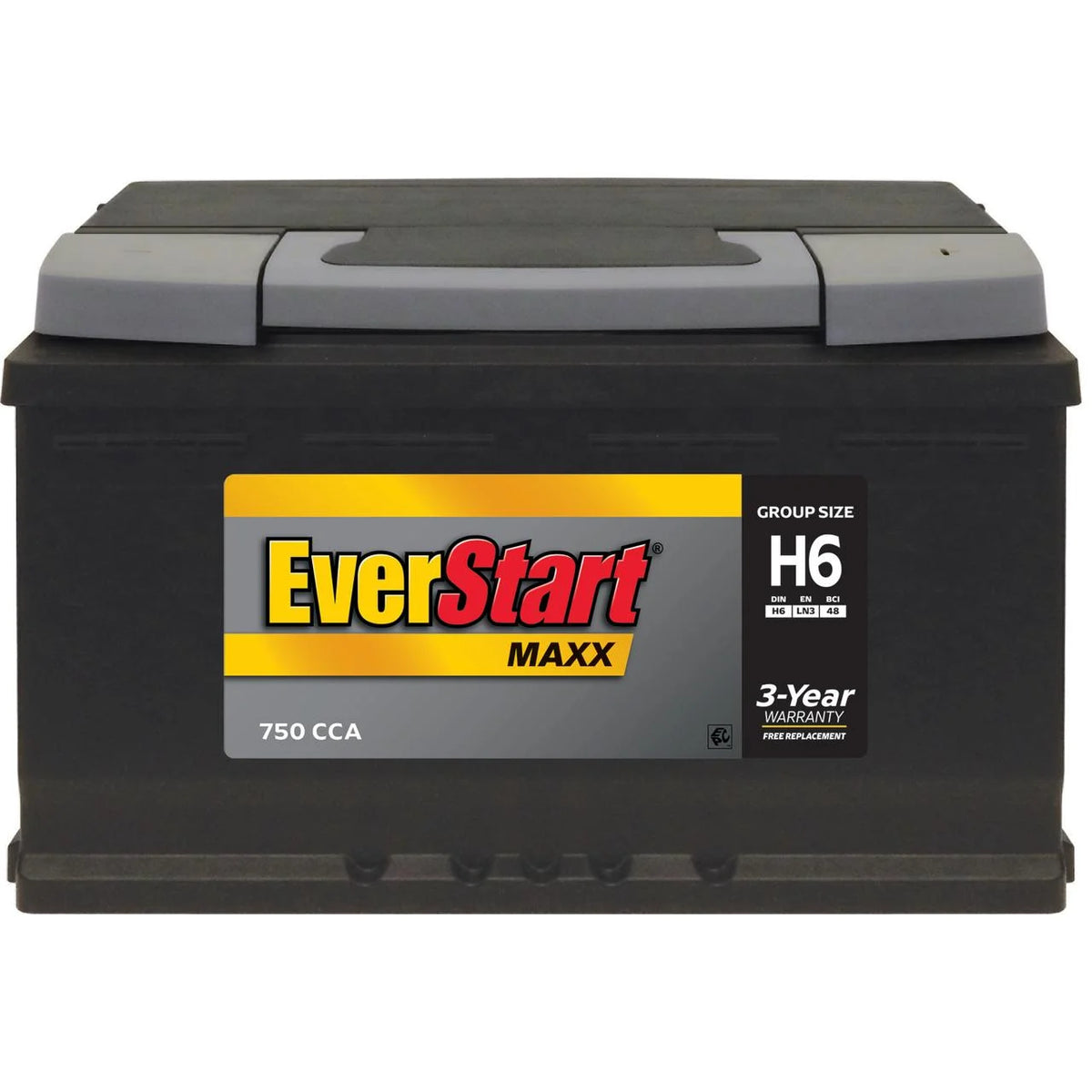 Lead Acid Automotive Battery Group Size H6 12 Volt 750 CCA X691687
