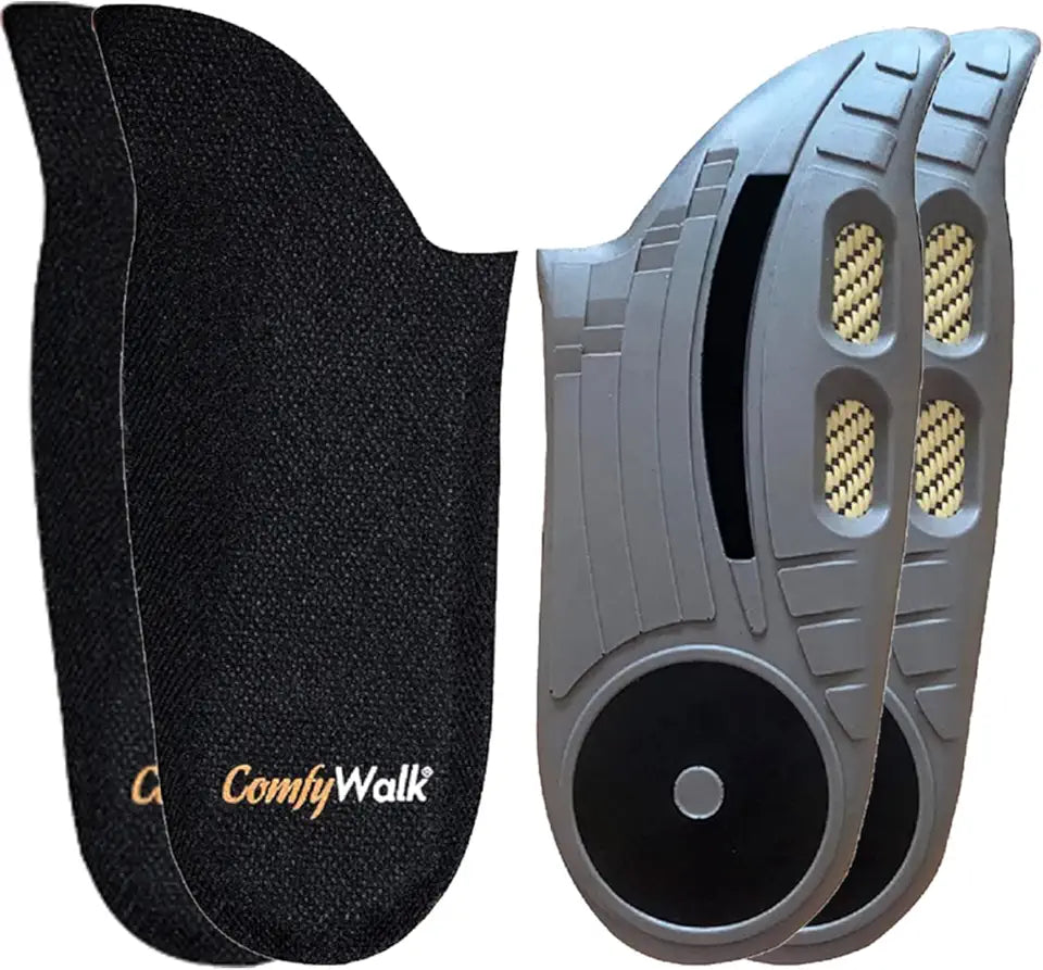 Insoles with 6 Patented Design for Comfort and Minimize Pain (Womens 2PK) T999