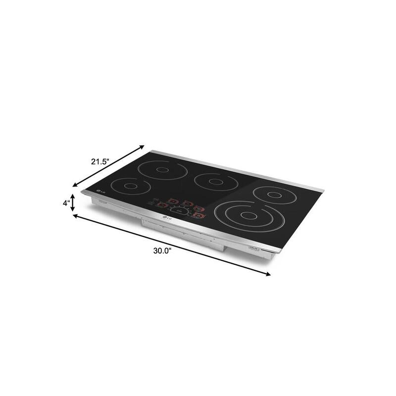 30 in. Electric Cooktop with 5 Elements X3785