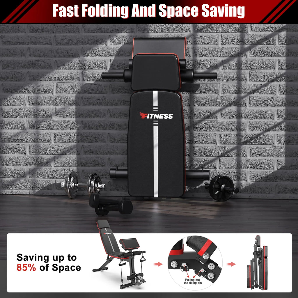 Adjustable Foldable Weight Bench H8382