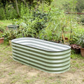17" Tall 5'X2' Metal Corrugated Raised Garden Bed Kit K4363