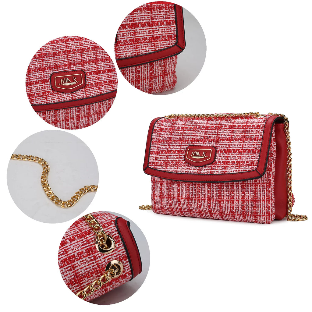 Tweed Womens Shoulder Bag B78014
