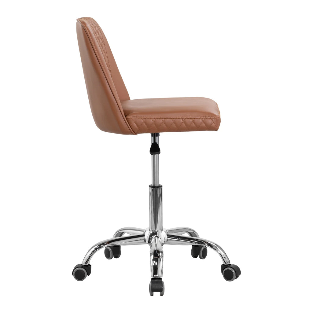 Cappuccino Adjustable Height Office Desk Chair Y578166