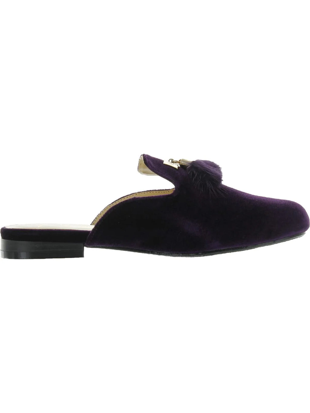 Velvet Slip On Mules G919
