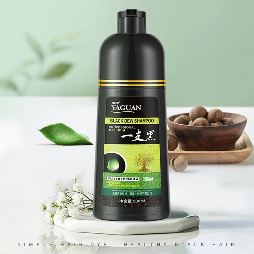 Natural Black Hair Dye Cream U827