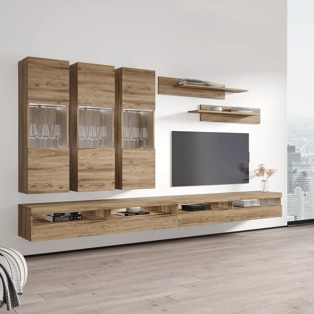 Wall Mounted Floating Entertainment Center R89139