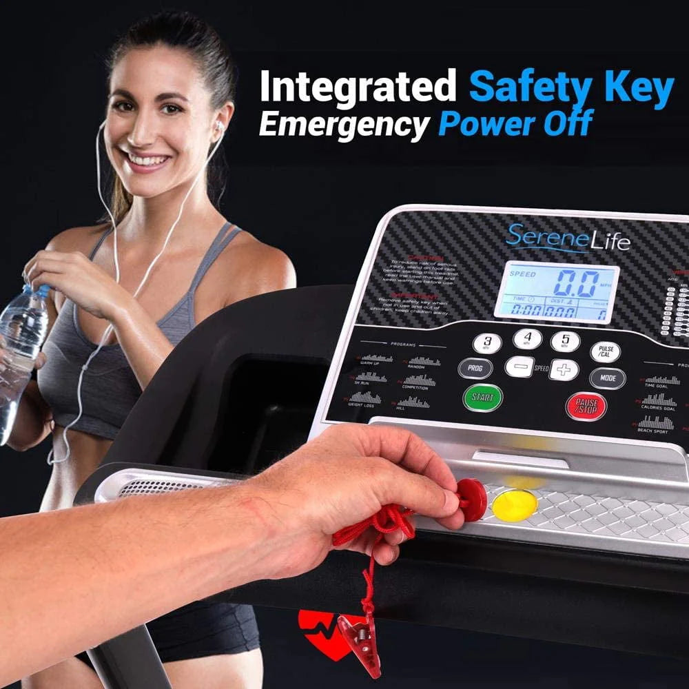 Foldable Treadmill with LCD T5363