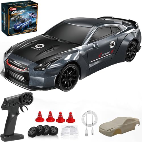 1:43 Scale Mini RC Drift Car with Gyro 2.4Ghz Remote Control V602159
