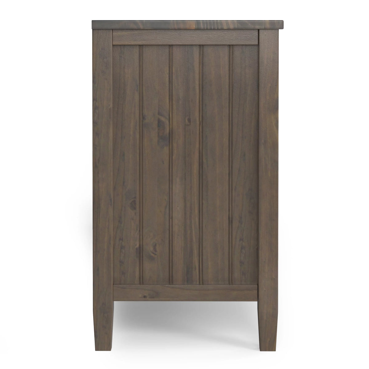 72 inch Wide Solid Wood Contemporary TV Media Stand in Smoky Brown Z1696
