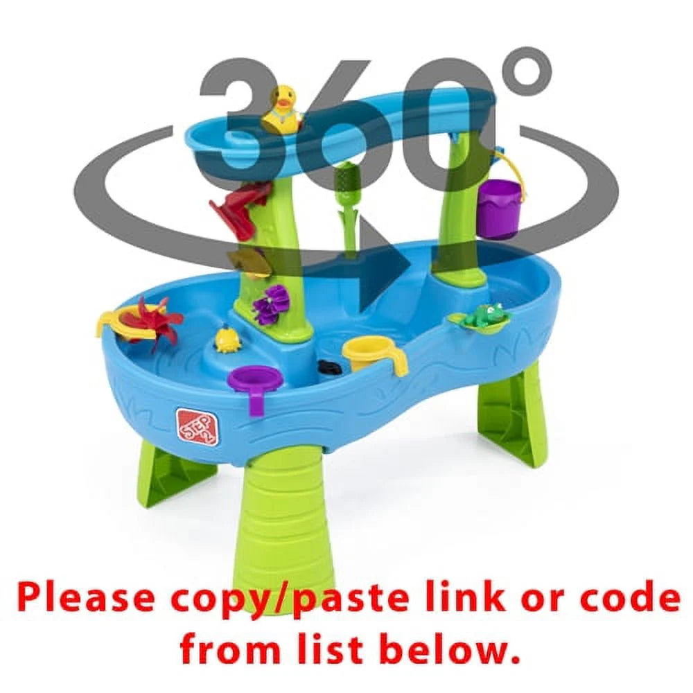 Blue Plastic Water Table Q528