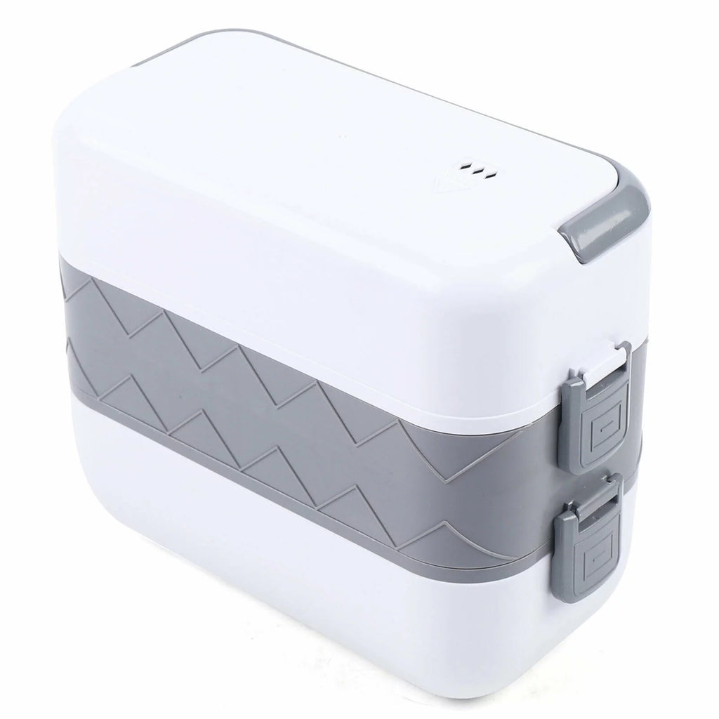 Electric Heated Lunch Box Portable Food Warmer Stainless Steel 110V G8120