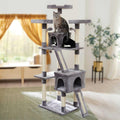 72-in Faux Fur Cat Tree Condo P941925