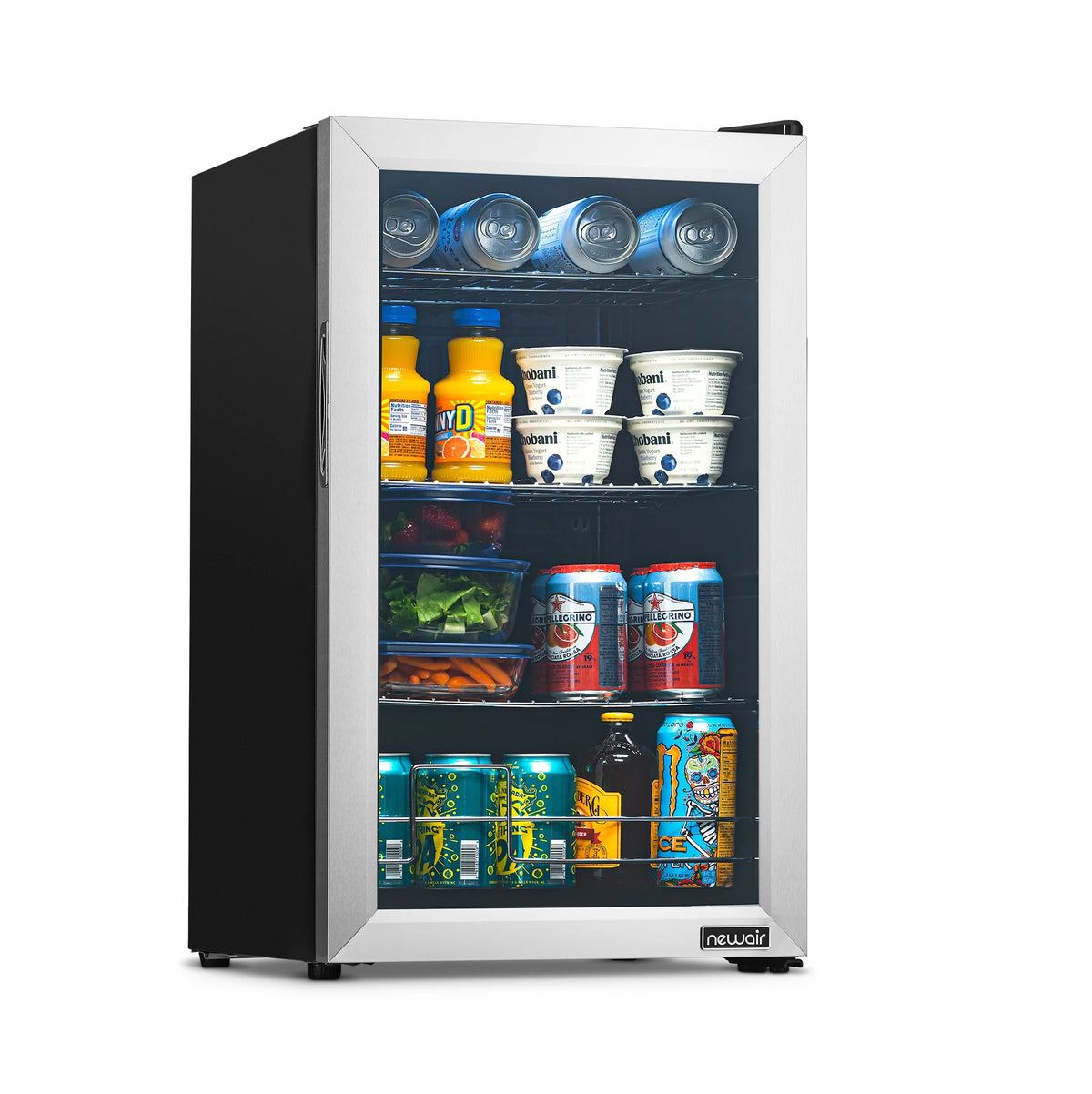 100 Can Stainless Steel Beverage Refrigerator K4264