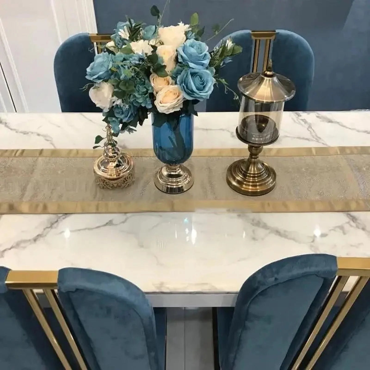 Rectangular Stainless Steel Dining Table W58006