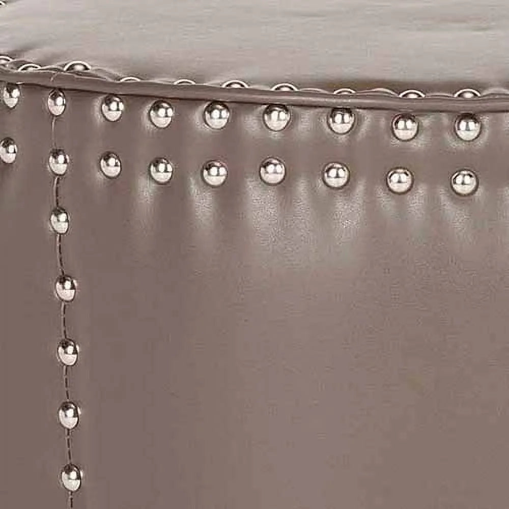 Upholstered Ottoman R51112