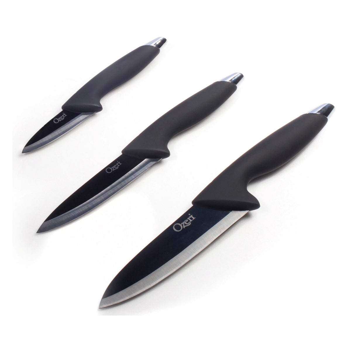Black Ceramic 6-Piece Knife Set E98438