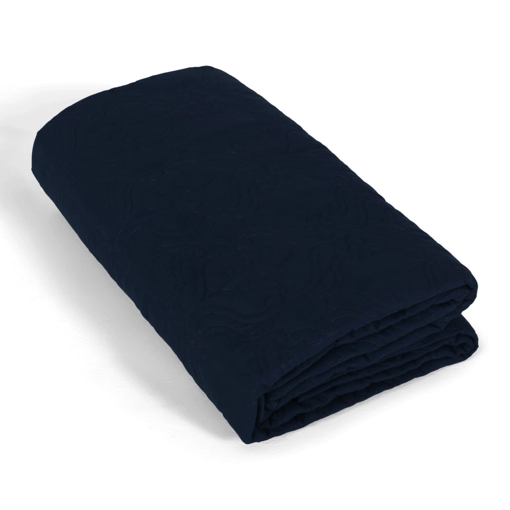 Navy Full/Queen Quilt N5799