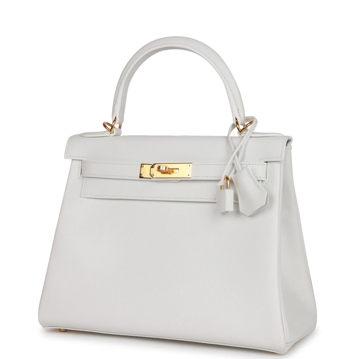 White Evercolor Leather Bag V2733