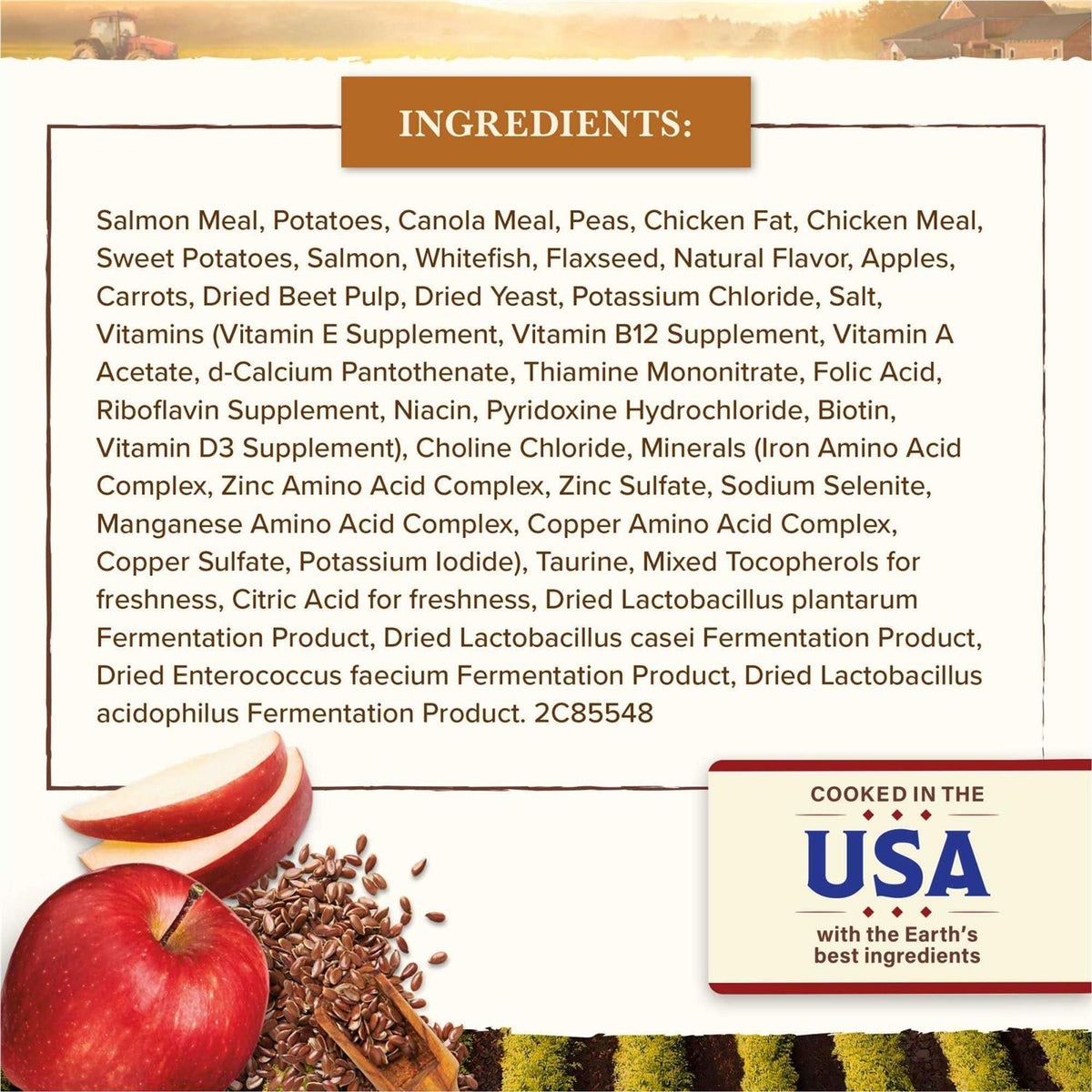 Grain Free Dry Dog Food Salmon & Whitefish Recipe D3529