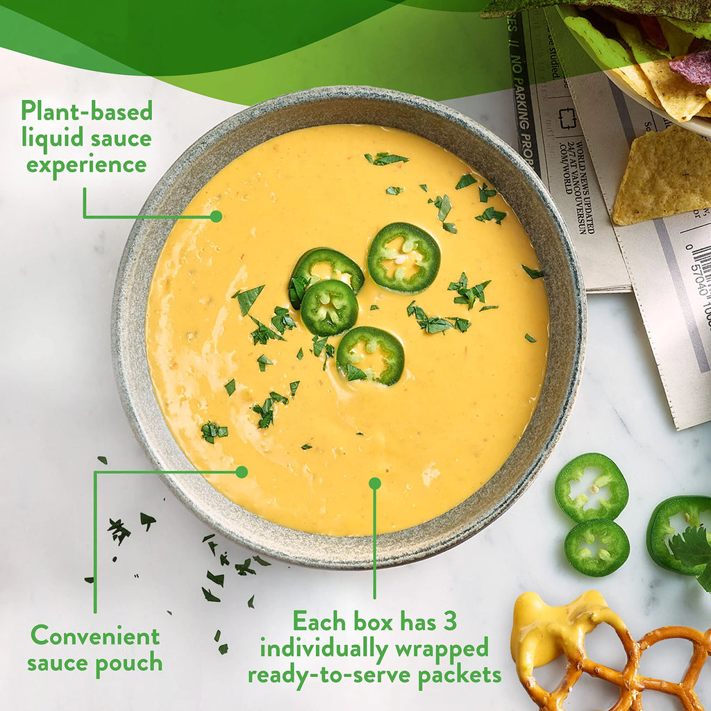 Alfredo Style Cheeze Sauce, Vegan Dairy Free Gluten Free, 8 Pack B396288