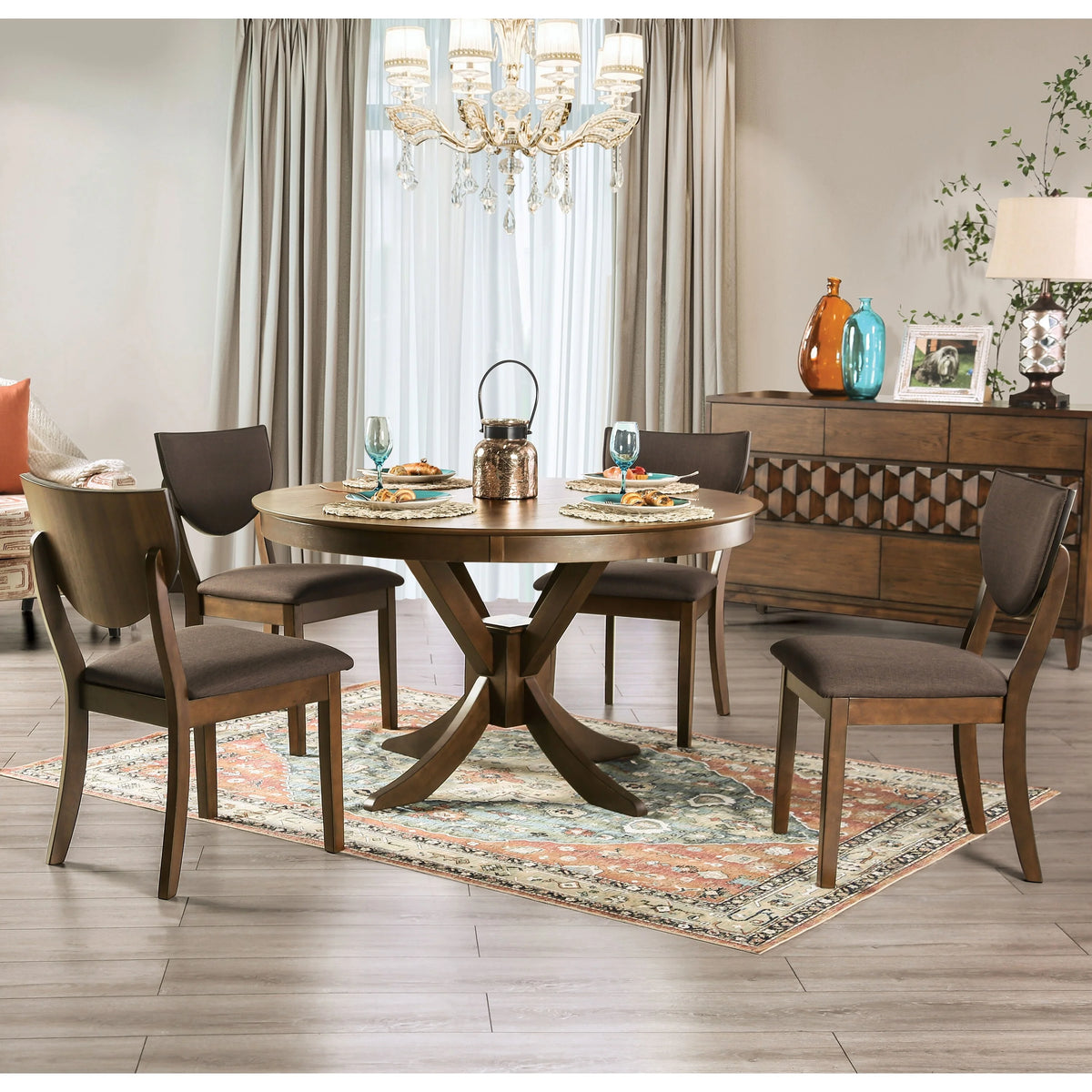 Wood Side Chairs Set of 2 Z117090