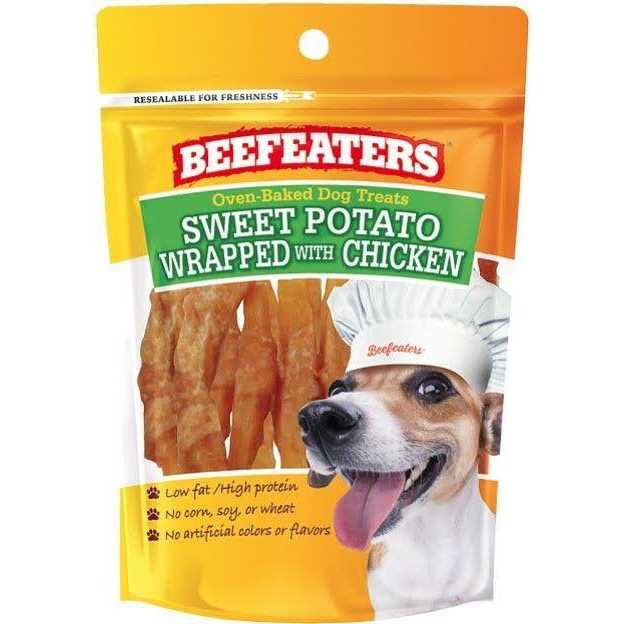 Oven Baked Beefhide Chicken Twists Dog D6579