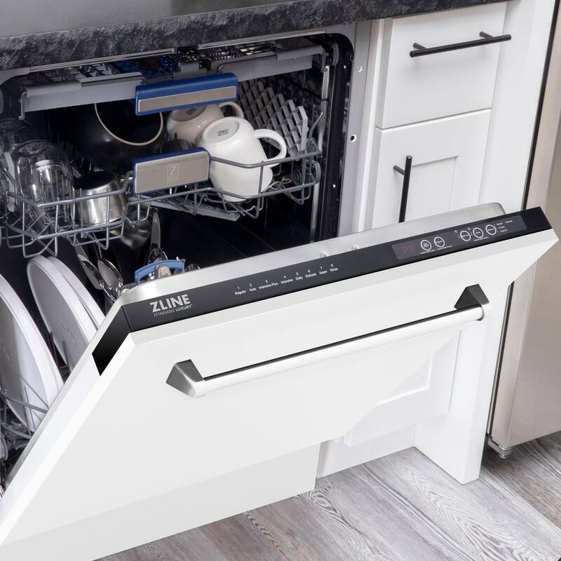 24 in. Tall Tub Dishwasher with 3rd Rack in White Matte W147887