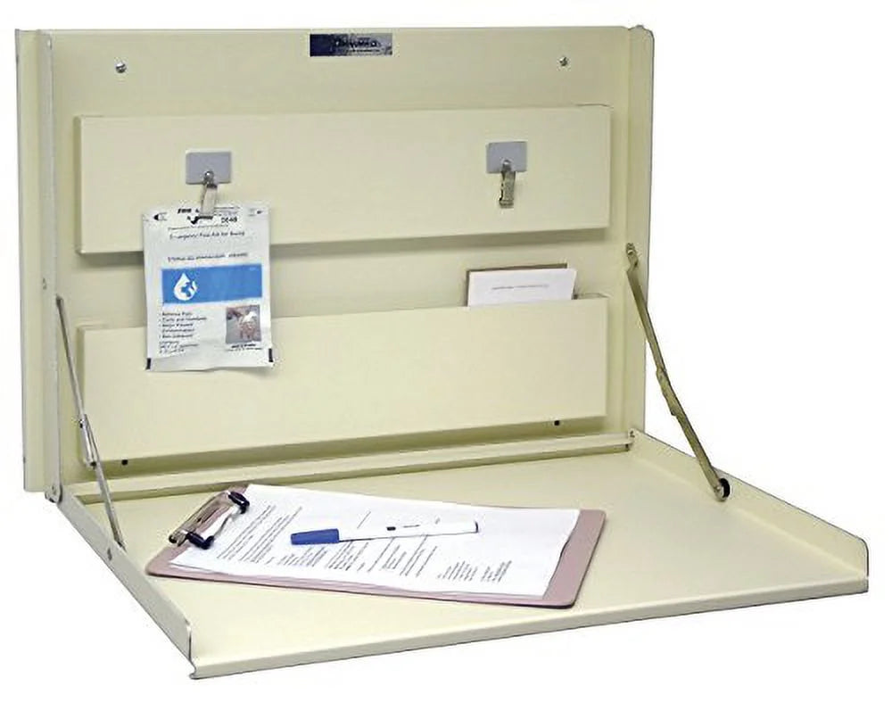 Wall Desk with Built-in Storage O714300