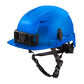 Blue Type 2 Class E Front Brim Non-Vented Safety Helmet 2-Pack G23512