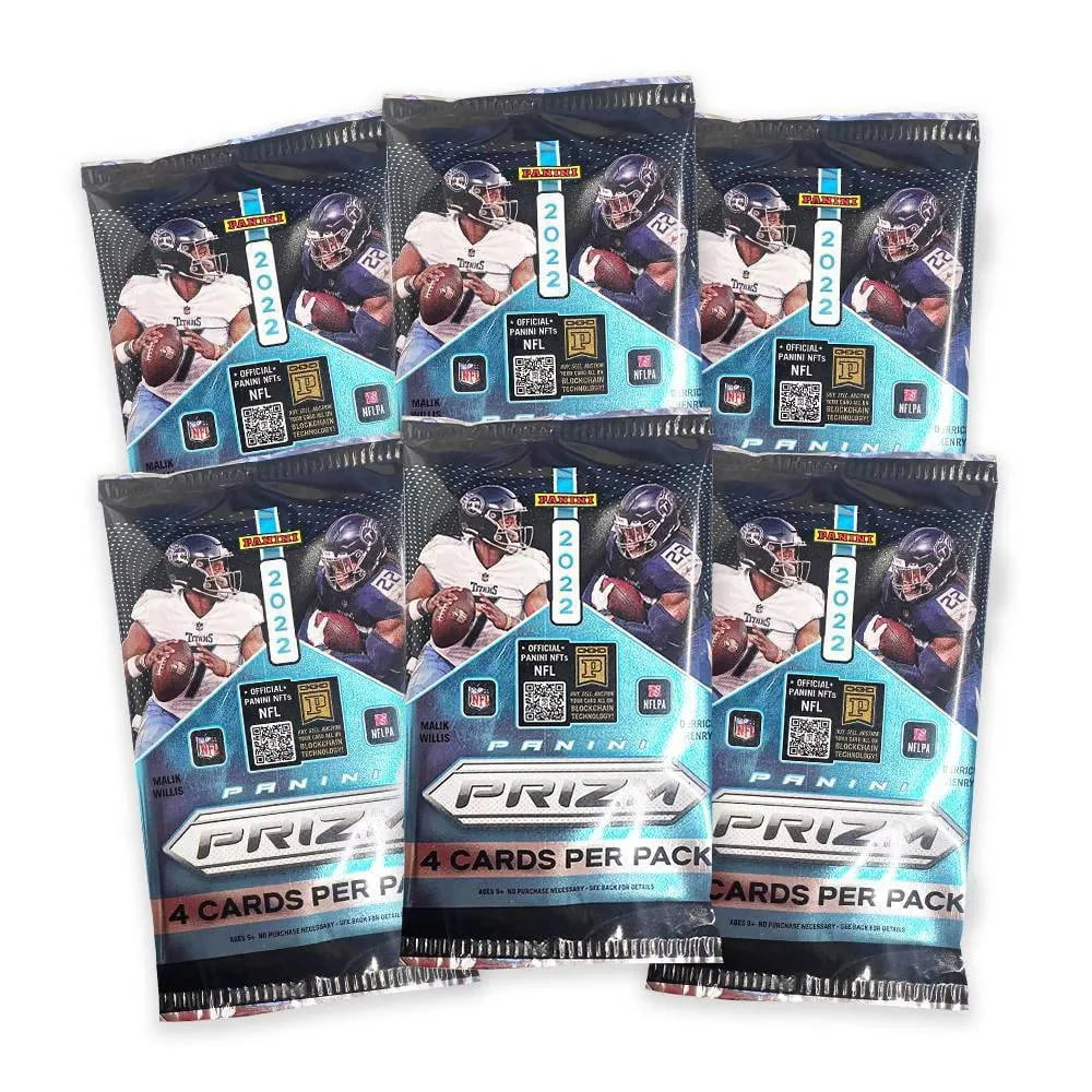 NFL Prizm Football Trading Card Blaster Box A920